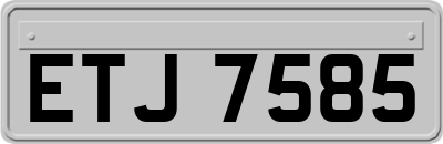 ETJ7585