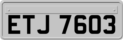 ETJ7603