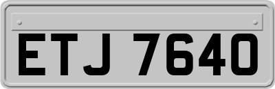 ETJ7640