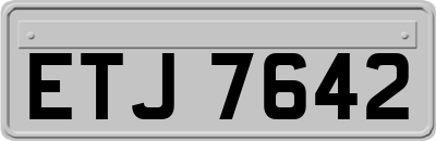 ETJ7642