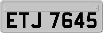 ETJ7645
