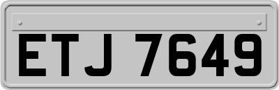ETJ7649