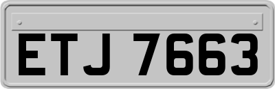 ETJ7663