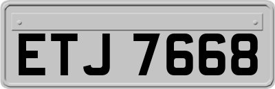 ETJ7668