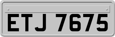 ETJ7675