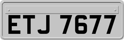 ETJ7677