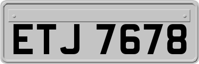ETJ7678
