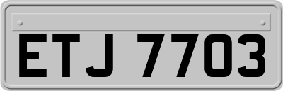 ETJ7703