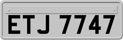 ETJ7747