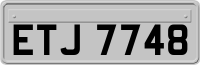 ETJ7748