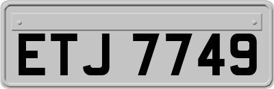 ETJ7749