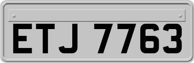 ETJ7763