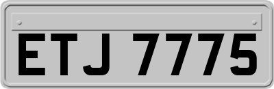 ETJ7775