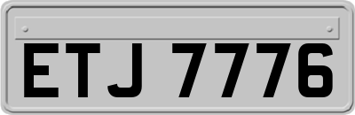 ETJ7776
