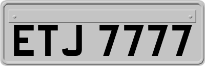 ETJ7777