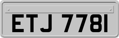 ETJ7781