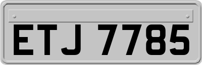 ETJ7785