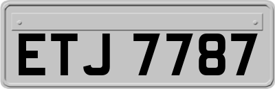 ETJ7787