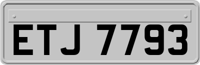 ETJ7793