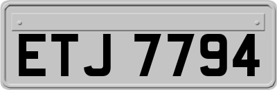 ETJ7794