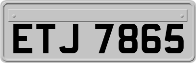 ETJ7865