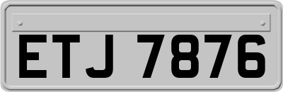 ETJ7876