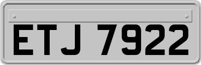 ETJ7922