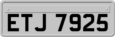 ETJ7925