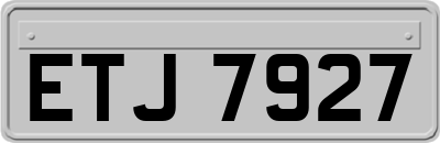 ETJ7927