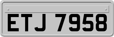 ETJ7958