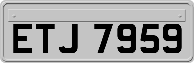 ETJ7959