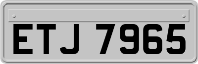 ETJ7965