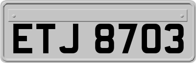 ETJ8703