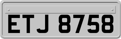 ETJ8758
