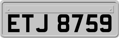 ETJ8759