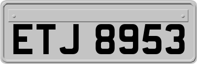 ETJ8953