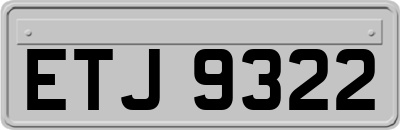 ETJ9322