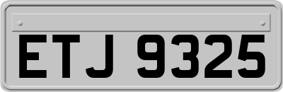 ETJ9325