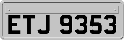 ETJ9353