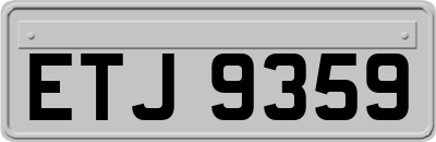 ETJ9359