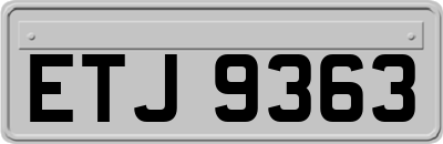 ETJ9363