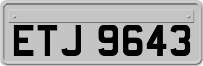 ETJ9643