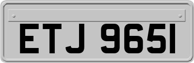 ETJ9651