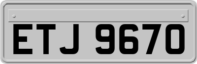 ETJ9670