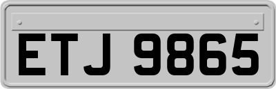 ETJ9865