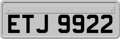 ETJ9922