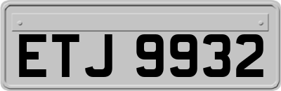 ETJ9932