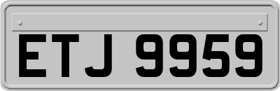 ETJ9959