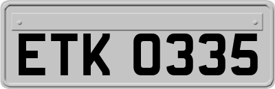 ETK0335