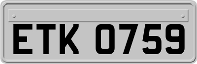 ETK0759